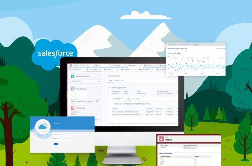 salesforce service cloud banner