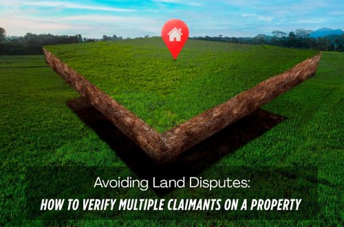 avoiding land disputes how to verify multiple claimants on a property
