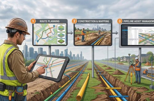 transforming cgd infrastructure with gis survey and mapping from route planning to pipeline asset management