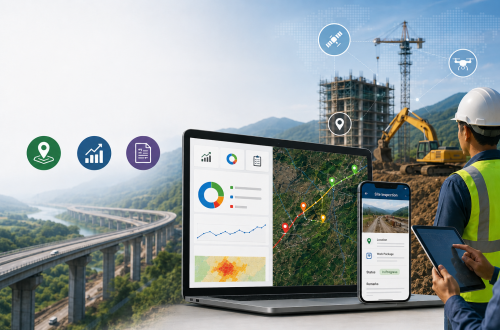 gis-based project progress monitoring system for construction government infrastructure projects