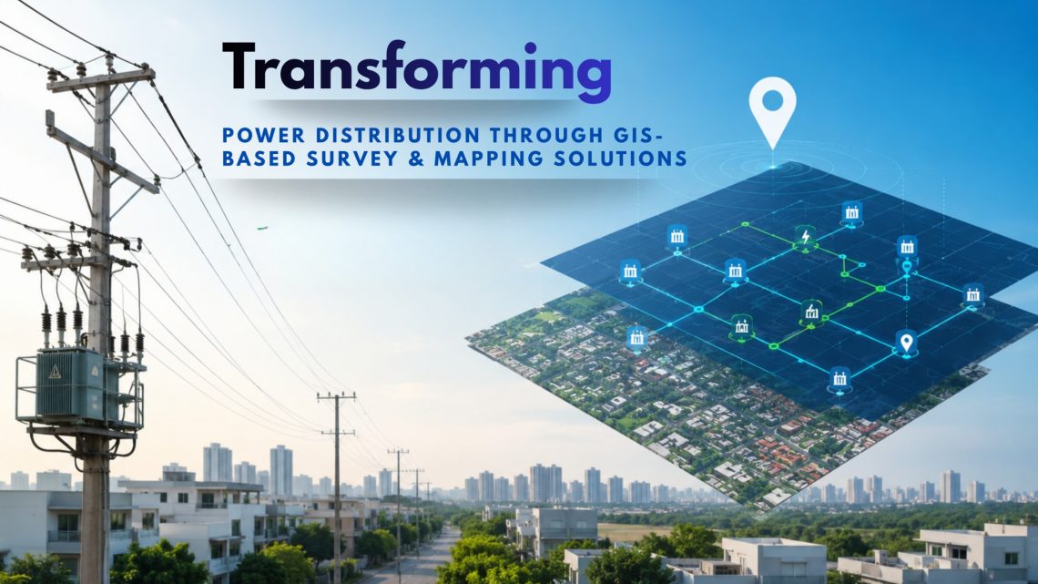 transforming power distribution through gis-based survey and mapping solutions