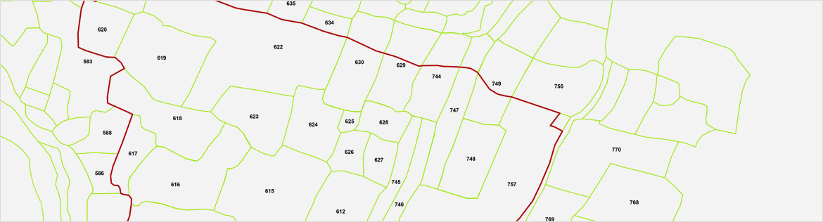geo-referencing of mining boundaries