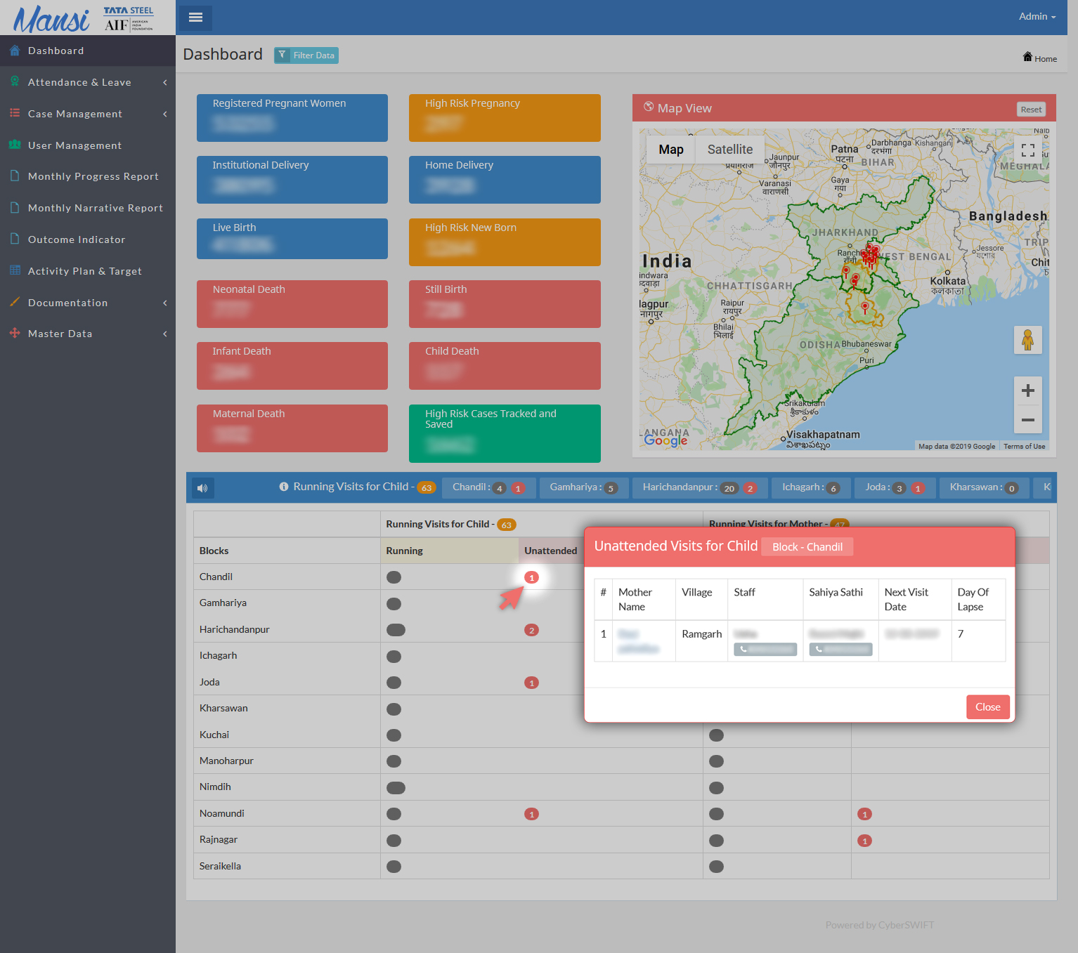 Geo-tag application logic page
