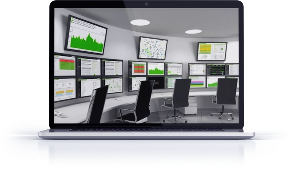 project monitoring room for real-time project progress analysis